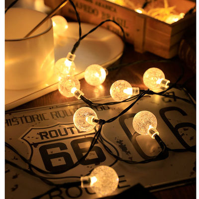 PVC Warm White Clear Vintage Bulbs Garland Lampu untuk Dekorasi Pernikahan Peri 5-102m