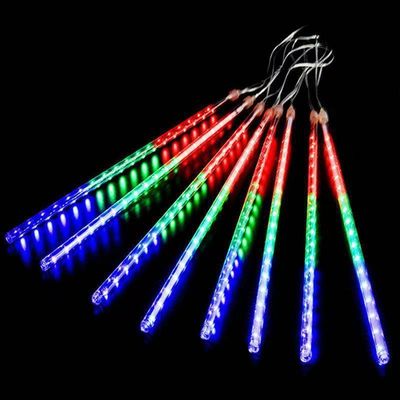 Jatuh Hujan Peri LED String Lampu dalam Desain Kubus untuk Dekorasi Rumah Liburan Party