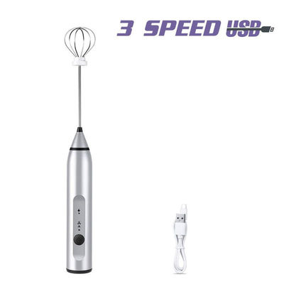 Sustainable Rechargeable Usb Electric Milk Frother Custom Logo Mesin Pengaduk Kopi Otomatis