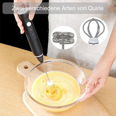 Sustainable Rechargeable Usb Electric Milk Frother Custom Logo Mesin Pengaduk Kopi Otomatis