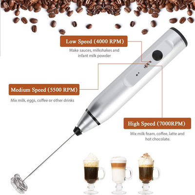 Sustainable Rechargeable Usb Electric Milk Frother Custom Logo Mesin Pengaduk Kopi Otomatis