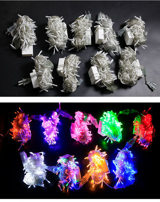 Dream Color Lampu Natal String 10leds/m 5m 10m PVC Waterproof Led yang dapat dihubungi