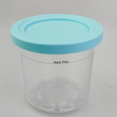 4 Pcs 600ML Ice Cream Container untuk NC299AMZ NC300s Seri Dapat digunakan kembali dan ramah lingkungan