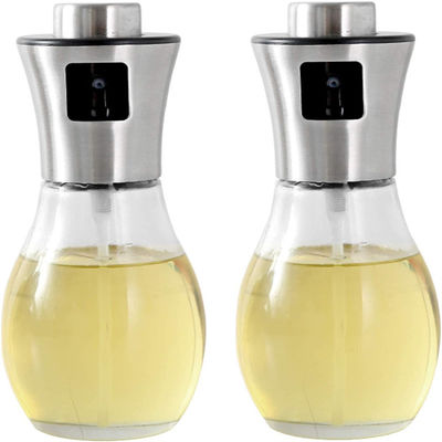 botol minyak mudah dan tahan lama semprotan 165ml botol minyak kaca semprotan untuk memasak salad BBQ
