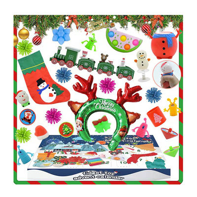 Natal Countdown Kalender Liburan Xmas Countdown Hadiah Anak-anak balita gadis-gadis Pesta Favorit