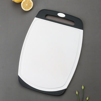 Multifunctional Black Plastic Cutting Board Set untuk Dapur 3pcs Food Grade Aksesoris