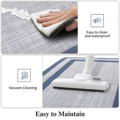 Waterproof Non slip Mat untuk dapur kantor dan kamar mandi Bahan PVC desain panjang