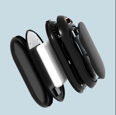 Custom Logo C308 Magnetic Two Pack Hand Warmer Ultra Thin dan dapat diisi ulang
