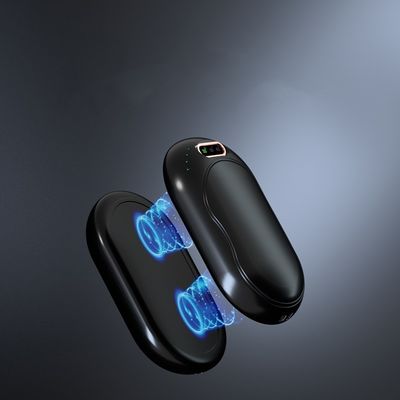 Custom Logo C308 Magnetic Two Pack Hand Warmer Ultra Thin dan dapat diisi ulang