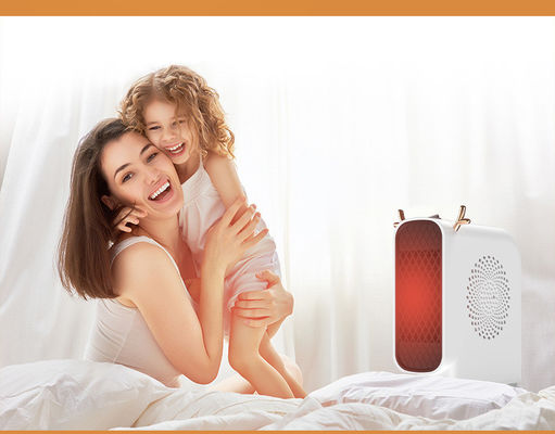 Low Noise 500W Electric Heating Heater untuk Rumah dan Kantor Desain Desktop Portable