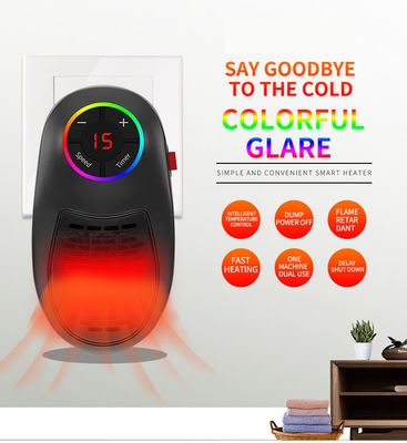 0.5kg Plug-in Wall Heater Pemanas listrik portabel untuk taman Rumah kecil Pemanas musim dingin