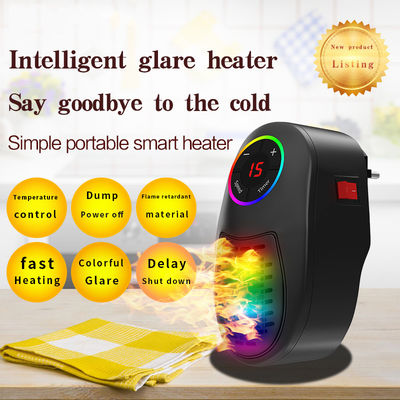0.5kg Plug-in Wall Heater Pemanas listrik portabel untuk taman Rumah kecil Pemanas musim dingin