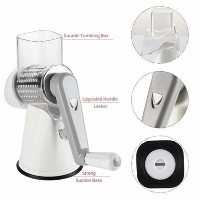 Sky Blue Stainless Steel Multi-Function Manual Slicer untuk Alat Sayuran Buah Jenis