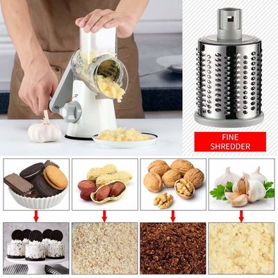 Sky Blue Stainless Steel Multi-Function Manual Slicer untuk Alat Sayuran Buah Jenis