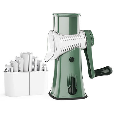 Multifunctional 5 in 1 Vegetable Chopper Slicer dengan Rotary Drum Type Grater Shredder