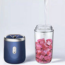Alat Buah Sayuran Portable Electric Juice Cup untuk Smoothies 40W USB Rechargeable