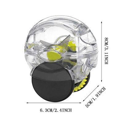 Plastik Rolling Bawang Putih Press Crusher Chopper Dapur Gadgets 6.3 * 5.0 * 8.0 cm Dapat diterima