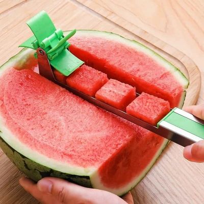Efisien Potong Semangka dengan Windmill Desain Salad Potong Buah Slicer 33*7*3.5 cm