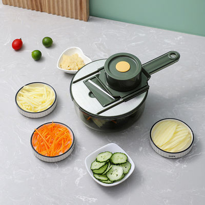 12 in 1 Multifunctional Manual Vegetable Cutter Slicer untuk Sayuran dan Buah Hijau