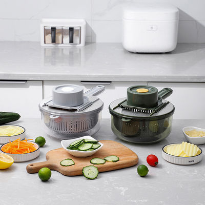 12 in 1 Multifunctional Manual Vegetable Cutter Slicer untuk Sayuran dan Buah Hijau