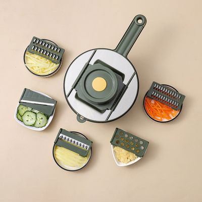 12 in 1 Multifunctional Manual Vegetable Cutter Slicer untuk Sayuran dan Buah Hijau