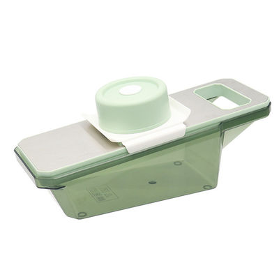 Mint Green Stainless Steel Vegetable Slicer Sempurna untuk persiapan makanan cepat dan mudah