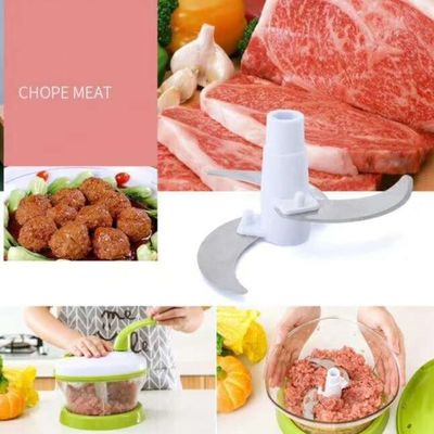 Food Hand-Powered Vegetable Slicer Chopper Meat Grinder Mixing Salad Spinner dengan tutup