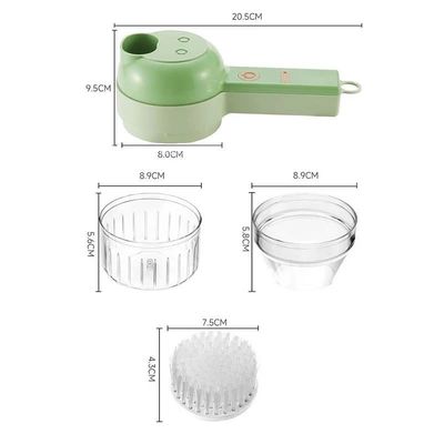 ABS PP PC stainless steel vegetable chopper dengan mesin penggiling daging dan garlic crusher