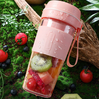 280ml Portable USB Charge Electric Juicer untuk Rumah 4 Blades Sayuran Buah Juicer Cup Maker