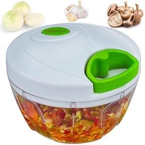 Mini Manual Sayuran Buah Bawang Putih jahe Bawang Bawang Daging Shredder Hand Pull Chopper Buah