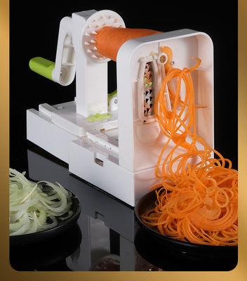 Upgrade Masak dengan 5 Blade Veggie Spiral Slicer ABS PS TPR 420 Stainless Steel