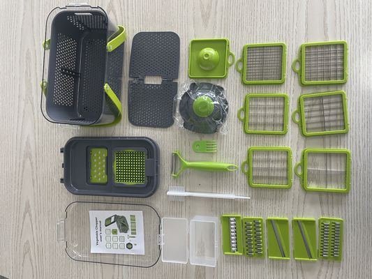 Easy to Vegetable Cutter 12 in 1 Food Cutter Mandolin Slicer untuk Aksesoris Dapur
