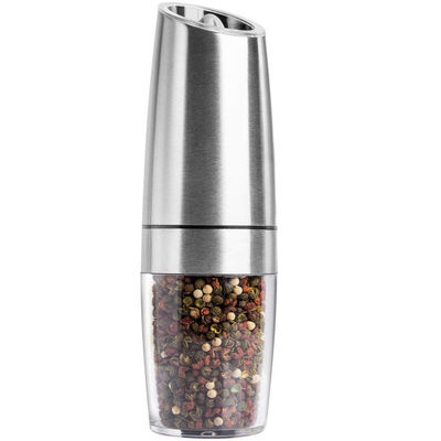 Electric Pepper Grinder Set dengan Logo Kostum Rechargeable Salt and Pepper Mill