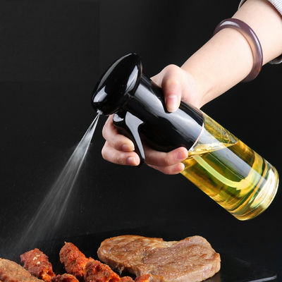 Dispenser botol semprotan minyak zaitun yang diisi untuk memasak Salad BBQ Baking Panggang OEM ODM