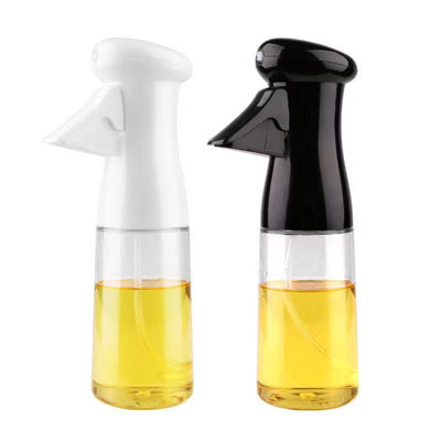 Logo yang disesuaikan 230 ML kaca cuka penyemprot minyak zaitun semprot botol Mister untuk peralatan rumah tangga