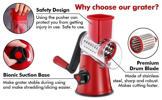 Manual Vegetable Chopper Cutter Hand Mini Mincer Daging Rumah tangga 0,9kg Green Kitchen Tools