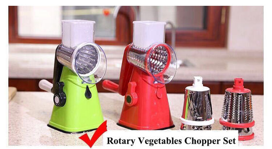Manual Vegetable Chopper Cutter Hand Mini Mincer Daging Rumah tangga 0,9kg Green Kitchen Tools