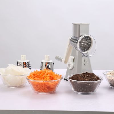 Green Rotary Cheese Grater Tambahan yang sempurna untuk setiap dapur untuk mengiris sayuran