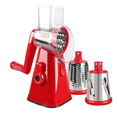 Green Rotary Cheese Grater Tambahan yang sempurna untuk setiap dapur untuk mengiris sayuran