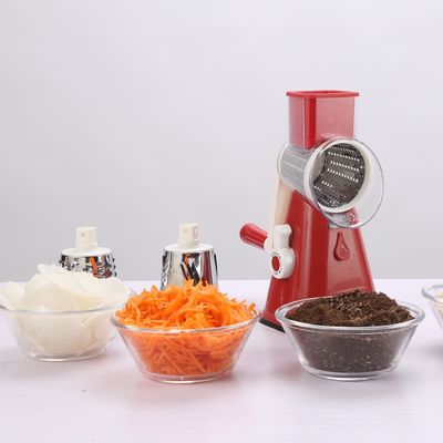 Green Rotary Cheese Grater Tambahan yang sempurna untuk setiap dapur untuk mengiris sayuran