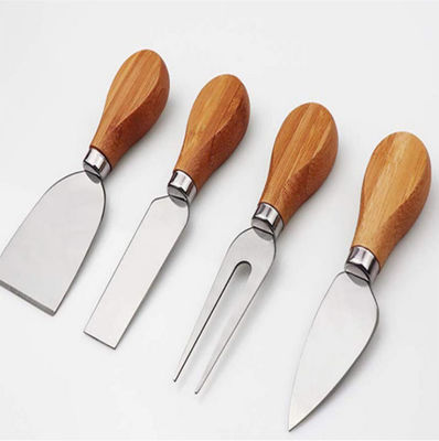 Alat-alat Pizza Kayu Set untuk Logo Customized Charcuterie Board yang awet dalam Bentuk Bulat