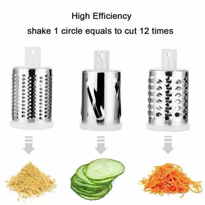 Konsolidasi Dapur Grater Stainless Steel Manual Slicer untuk Shredding Sayuran