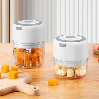 94*94*118MM USB pengisi daya pengaduk makanan listrik untuk pemotong dapur rumah