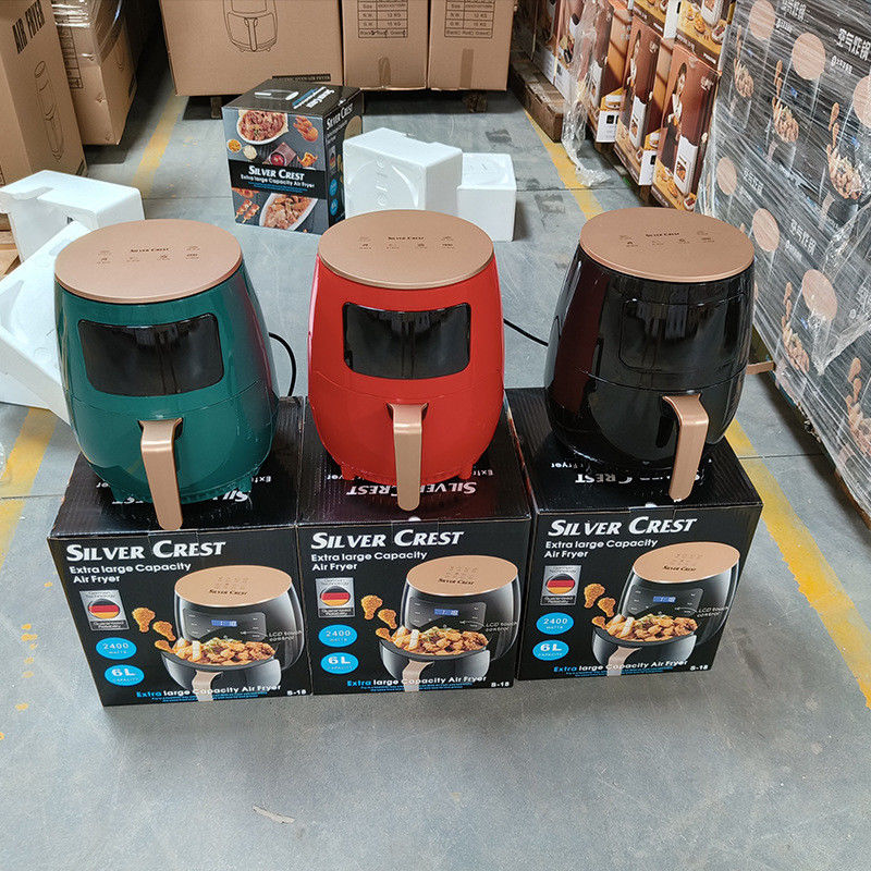 Electric Digital Deep Air Fryer untuk Memasak Ayam Sehat 6L pada Tegangan V 111V-240V