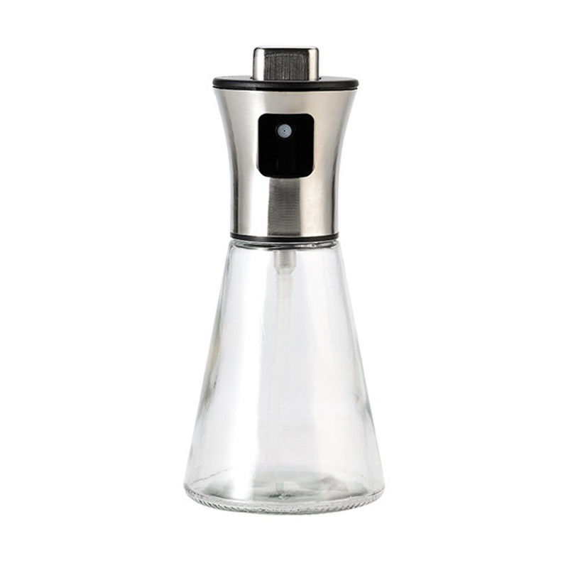200ml Kapasitas Botol Semprot Minyak Stainless Steel untuk memasak dan kegiatan di luar ruangan
