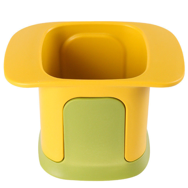 2 dalam 1 Vegetable Chopper mengiris mengiris manual pemotong press bawang putih dll stainless steel
