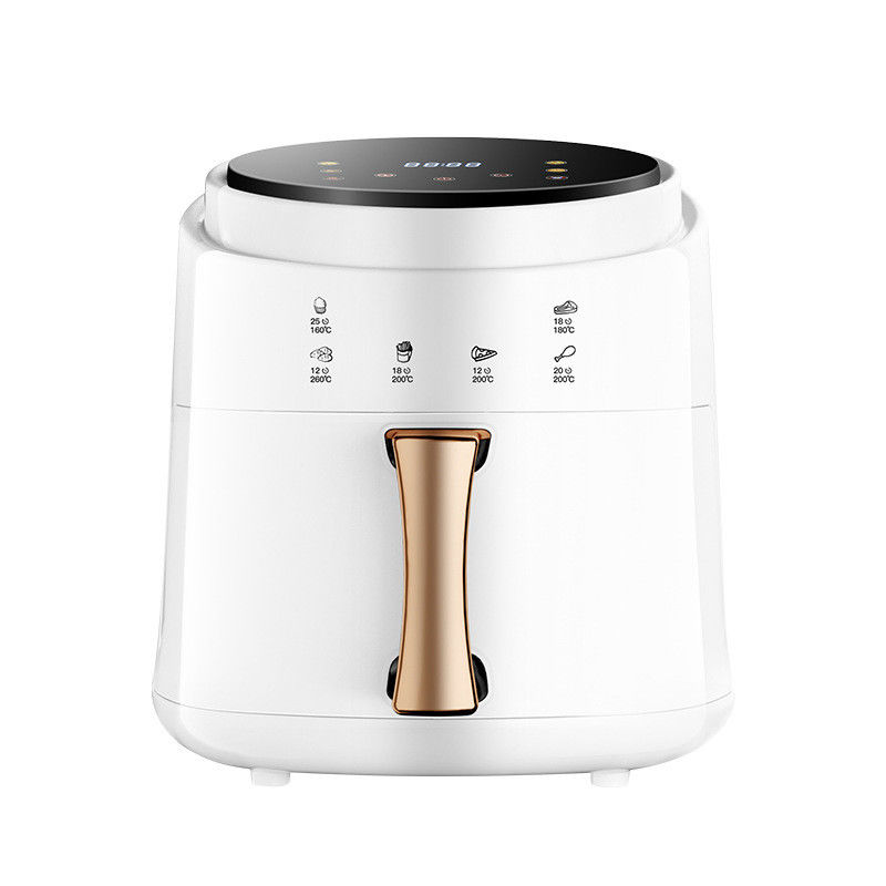 Komersial 8l stainless steel Liner Custom Silver Crest Air Fryers untuk memasak
