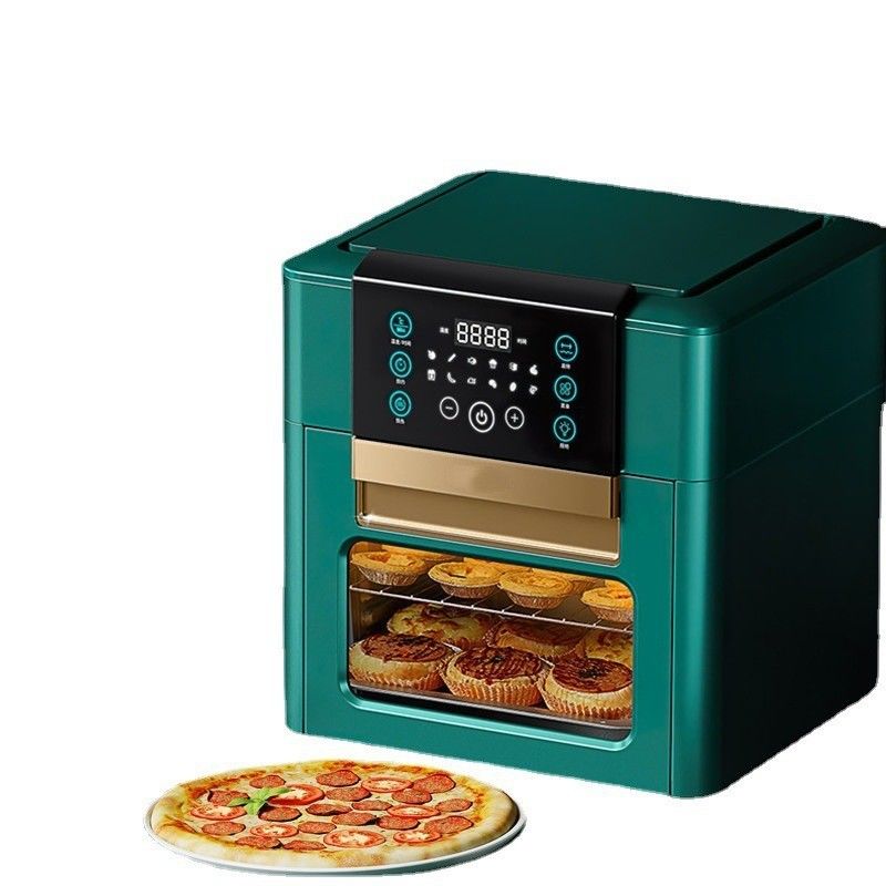 Bahan Non-Lapisan PTFE 12L 15L Liter Digital Air Fryer Daya 360 Digital Manual Oven