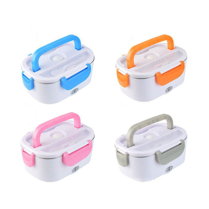 1.5L Kapasitas stainless steel Electric Food Warmer Lunch Box Untuk On-the-Go Makan Anda