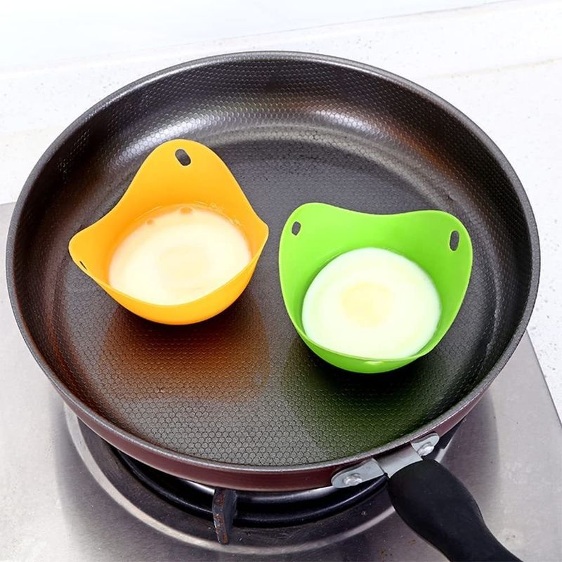 Silikon Telur Cups untuk Microwave Pot Cookware Sampel Sampel Gratis Alat Telur